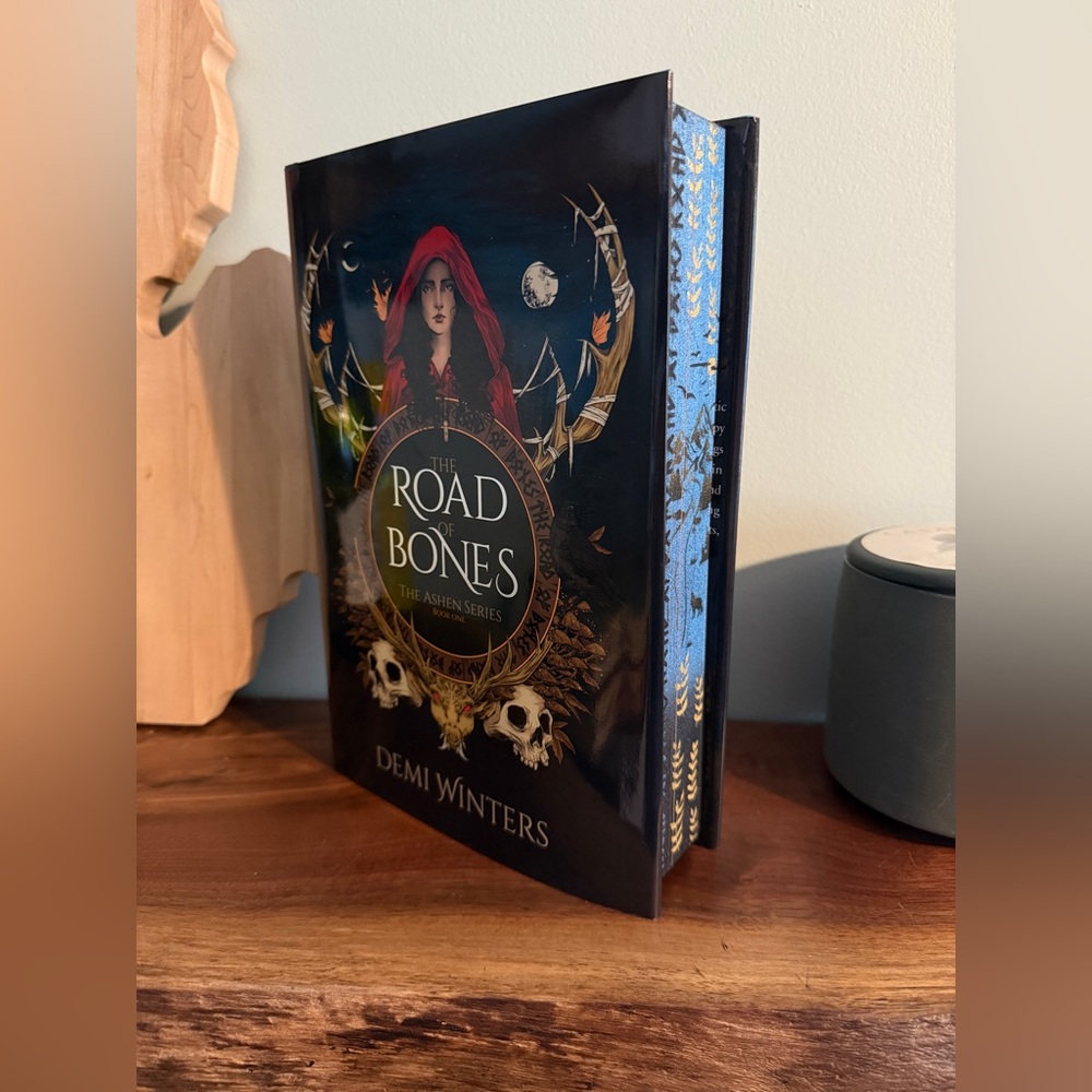 The Road of Bones by Demi Winters - custom sprayed edges